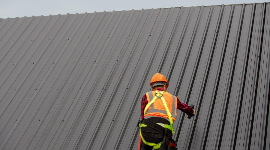 Professional metal roof installation in Bourneville, OH